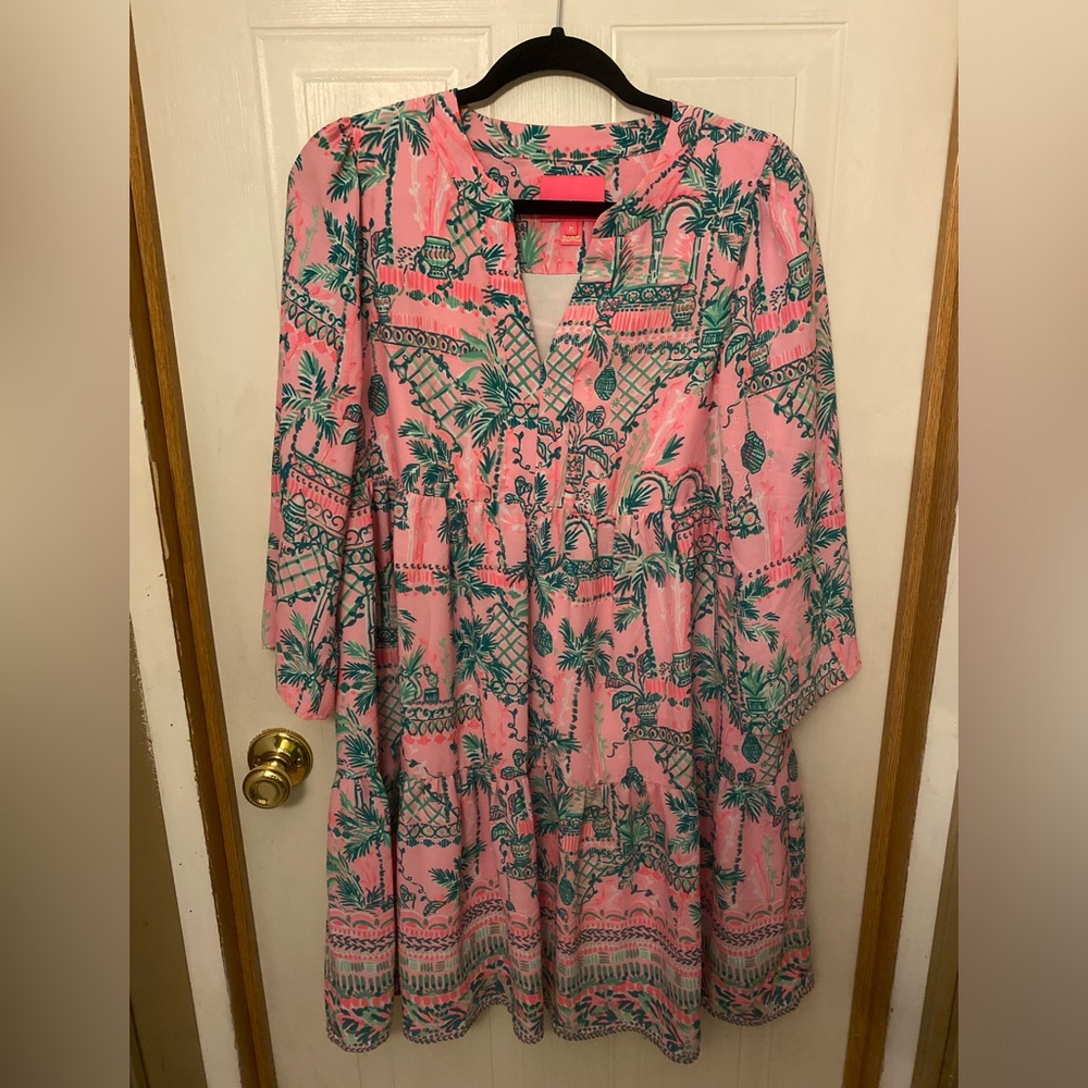Lilly Pulitzer Martine Tropical Print Dress